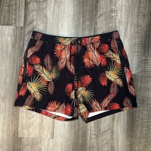 Dolcessa Swimwear Tropical Swim Trunks - XL